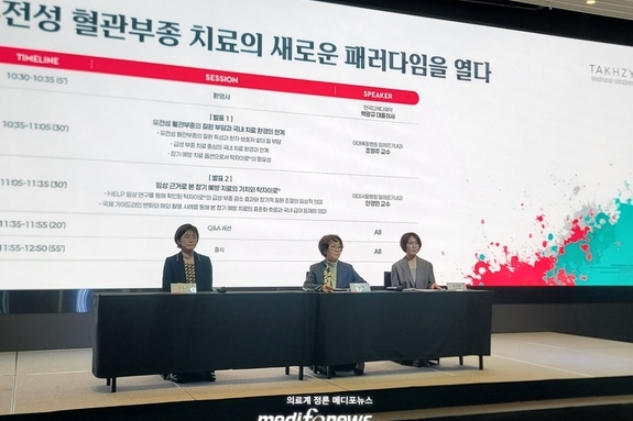 탁자이로, HAE 급성부종 월평균 87↓…예방 중심 관리 성큼