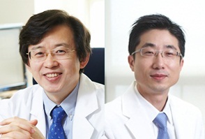 왼쪽부터 박규형, 우세준 교수