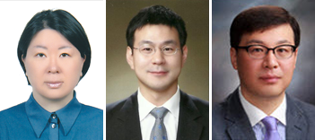 좌부터 강혜련, 양민석, 이진용 교수