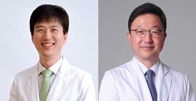왼쪽부터 신창호 교수, 조태준 교수.