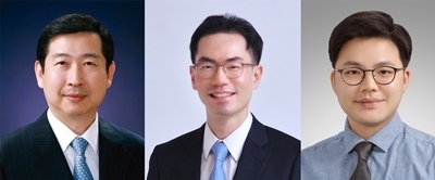 왼쪽부터 박기호 정진욱 이원준 교수.