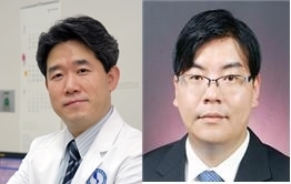 왼쪽부터 김철호 교수, 김선용 교수 