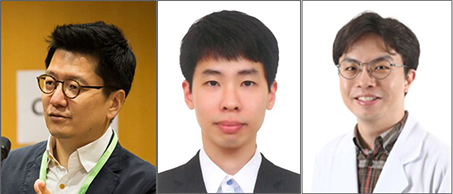 왼쪽부터 서울대병원 신경과 이승훈 교수, 양욱진 전공의, 고대구로병원 신경과 김치경 교수.