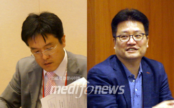 이동길 법제이사(좌), 좌훈정 보험의무이사
