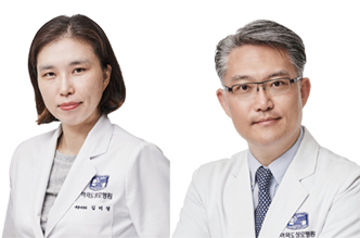 (좌측부터) 김미경 교수(제1저자), 권혁상 교수(교신저자)