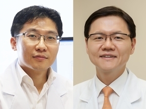 서울아산병원 융합의학과 박윤용(좌), 소화기내과 명승재 교수(우)