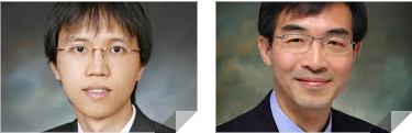 왼쪽부터 옥민수 교수, 이상일 교수.