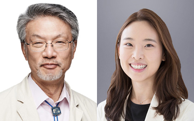 이준영 교수(좌), 한주희 임상강사