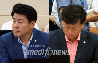 기동민 의원(좌), 김명연 의원