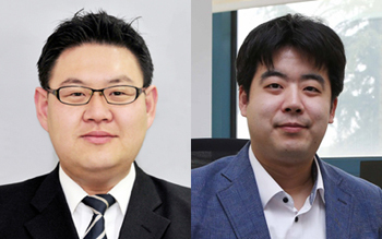 홍동완 실장(좌), 주영석 교수