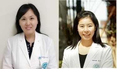 왼쪽부터 이소영 교수, 한은영 교수.