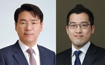 왼쪽부터 정형외과 한일규 교수, 김용성 전임의.