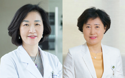 정성애 교수(좌), 현석경 간호부원장