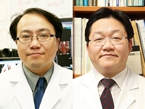 왼쪽부터 서울아산병원 융합의학과 김남국 교수, 영상의학과 서준범 교수