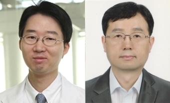 왼쪽부터 김종훈 교수, 이상화 교수