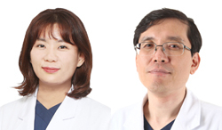 김정아 교수(좌), 최경묵 교수