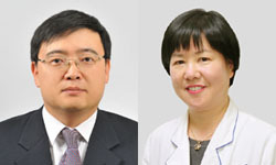 이우진 박사(좌), 이미영 간호사