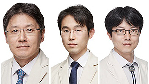 (좌측부터)김성원 교수, 김도현 교수, 황세환 교수