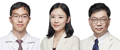 (좌측부터)고성우 교수, 김연지 교수, 정우철 교수
