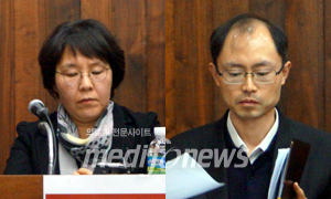 복지부 김진숙 과장(좌), 통일부 김상국 과장