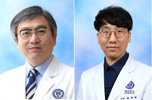 김남규 교수(좌), 한윤대 교수