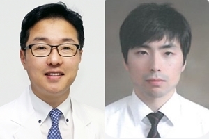 왼쪽부터 조철현 교수, 김범수 교수.