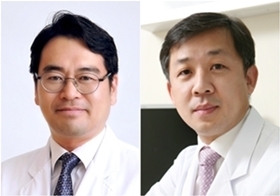왼쪽부터 이혁준 교수, 김민찬 교수
