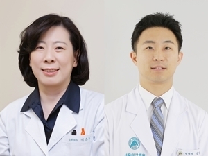 (왼쪽부터)서울아산병원 노년내과 이은주, 장일영 교수