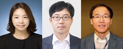 사진 왼쪽부터 전북대병원 영상의학과 채금주·진공용 교수와 캐나다의 서스캐처원 공과대학의 고석범 교수