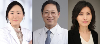 (왼쪽부터) 서울대병원 이현정·이승표 교수, 삼성서울병원 박성지 교수.