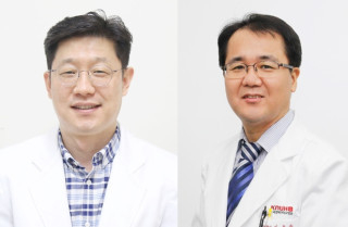 (왼쪽부터) 권기태 교수, 김종근 교수.