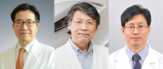 (왼쪽부터) 박중원, 김태현, 고영환 교수.