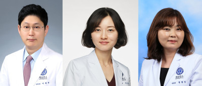 (왼쪽부터) 이정윤, 정영신, 박은향 교수.