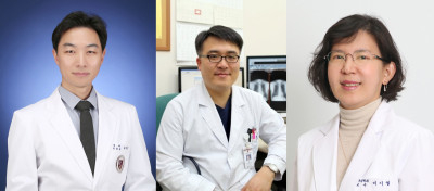 (왼쪽부터) 고려대안산병원 이기선, 최원석, 이기열 교수.