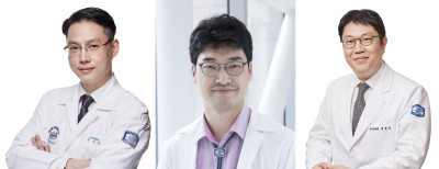 (왼쪽부터) 왕성민, 박성수, 임현국 교수.