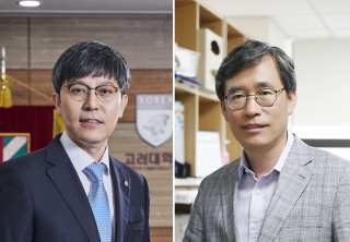 (왼쪽부터) 김병조 단장, 김원기 교수.