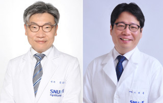 (왼쪽부터) 서울대병원 김윤준, 이정훈 교수.