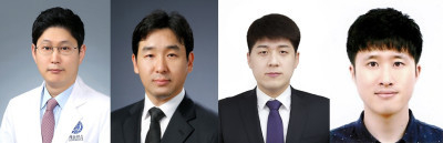 (왼쪽부터) 이정윤, 박수형, 박준식 교수, 임가람 학생.