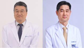 (왼쪽부터) 이태영, 권주수 교수.