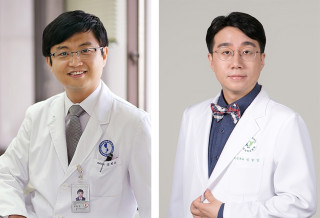 (왼쪽부터) 김현준, 인승민 교수.