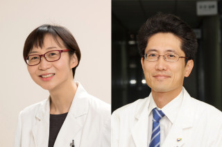 (왼쪽부터) 양은주, 정승현 교수.