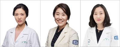 (왼쪽부터) 서울성모병원 산부인과 최윤진 교수, 유전진단검사센터장 김명신 교수, 산부인과 정유연 임상강사.