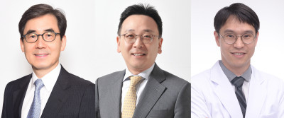 (왼쪽부터) 김효수, 박경우, 강지훈 교수.