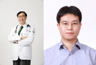 (왼쪽부터) 정명호, 조경훈 교수.