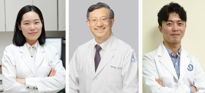 안미선 교수, 최진혁 교수, 김태환 임상강사.