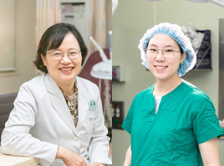 (왼쪽부터) 김영주, 박선화 교수.