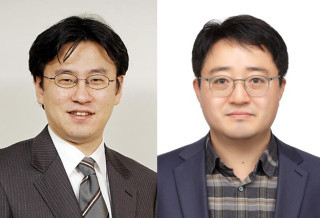 박철기, 김용대 교수.