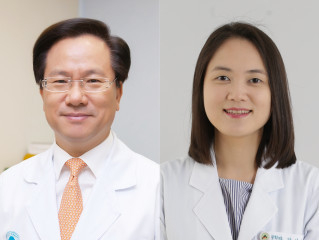 김영식, 강서영 교수.
