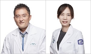 가톨릭대 서울성모병원 내분비내과 김헌성 교수(왼쪽), 알레르기내과 이화영 교수