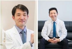 건국대병원 핵의학과 정현우 교수(왼쪽), 건국대병원 외과 노우철 교수(오른쪽)